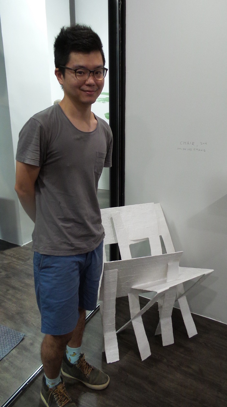Mike Chang with 'The Chair'